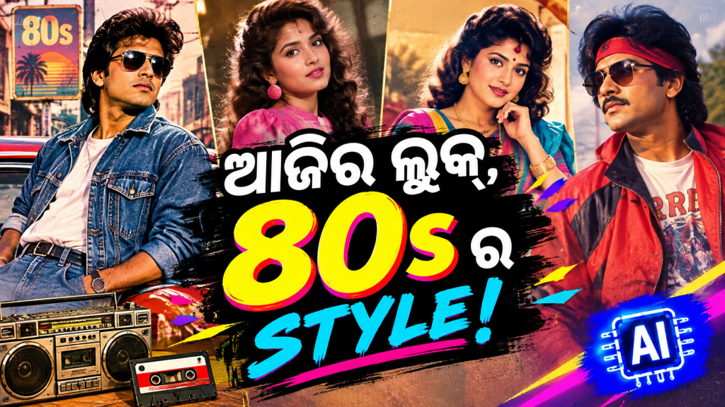 ୮୦ ଦଶକର ଷ୍ଟାଇଲ୍ — ଫେରି ଆସିଛି ପୁରୁଣା ଜମାନା
