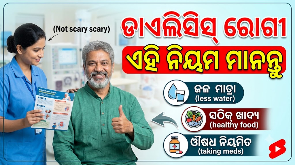 ଡାଏଲିସିସ୍ ରୋଗୀ ଏହି ନିୟମ ମାନନ୍ତୁ