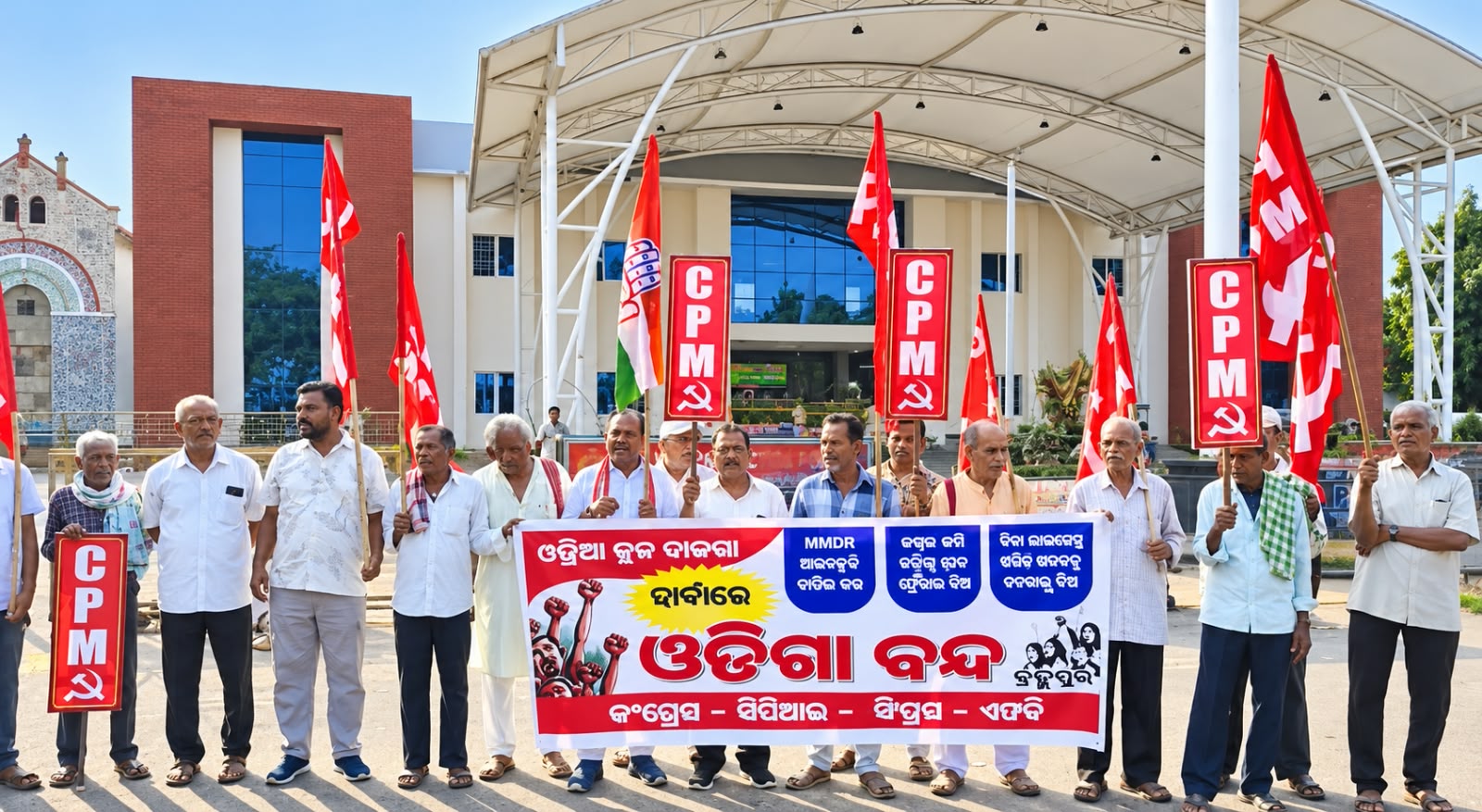 ବନ୍ଦକୁ ବଳ ଦେଲେ ଜନତା, ସରକାର ବିରୋଧରେ ଗର୍ଜିଲା ବିରୋଧୀ ଶିବିର!